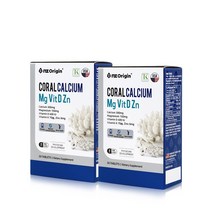 엔젯오리진 코랄 칼슘 마그네슘 비타민D 아연 48g, 30정, 2개