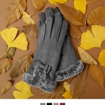 브이 리본 여자장갑 중학생 20대남자 장갑