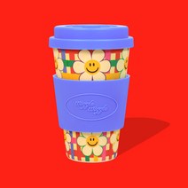 [위글위글]밤부 에코 머그컵 S3, Smile Check