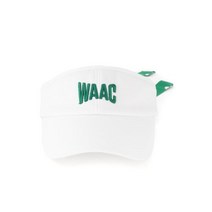 왁[WAAC] 골프 여성 썬바이저 리본 장식 하이고 바이저 선바이저 골프모자, 왁[WAAC]골프 여성 리본 장식 하이고 바이저