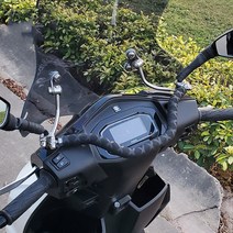 핸들바 스즈키 어드레스 UY125 오토바이 튜닝 파츠 올 뉴 어드레스 크로스바, B.밑단-나사 블랙 적정 아동 손잡이개