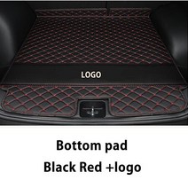 자동차 트렁크매트 차박매트 카매트 랜드 로버 디스커버리 스포츠를위한 자동차 트렁크 매트 5 석 좌석 201, 08 Black red, 랜드로버
