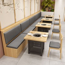 붙박이 의자 쿠션 카페붙박이 노래방 쇼파 업소용, 그린 싱글 체어