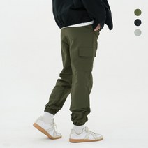 비더킹 남성 카고 조거팬츠 / 3컬러 / 봄여름용 / 시원한 조거팬츠 / 밴딩바지 ~ 25%
