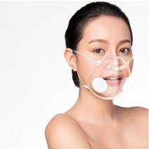 물놀이 목욕 수영장 워터파크 어린이 성인 다용도 마스크, F320투명