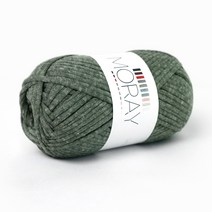 털실나라 모라이실 뜨개실 65g, 04 멜란지 카키