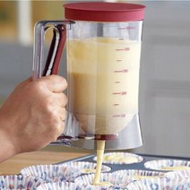 소분기 디스펜서 소분기계 포장 계량 케이크 배터 크림 밸브 측정 베이킹 도구 컵 머핀, 없음