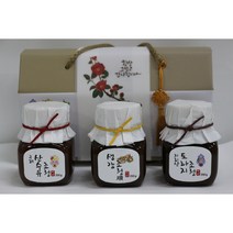 아낙조청세트 지리산도라지/구례산수유/생강, 산수유+산수유