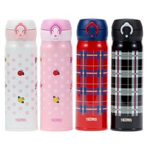 써모스 원터치 보온병보냉병 NEW JNL-502GK 0.5L, 상세설명 참조, 블랙체크