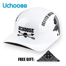 야구헬멧 가벼운헬멧 Uchoose-빈티지 레트로 야구 모자 헬멧 여름 오픈 페이스 스쿠터 크루저 헬기 갱스터, 13 UCHOOSE_01 M