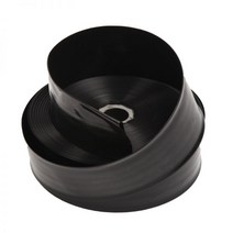 점적호스 호스 점적 관수 농업용 송수관 관개 관개용수대 미세분무대 점적관수대 분무관수관주관pe 밴드 구멍 없음, 35 블랙 6인치 24kg 한 롤 100m