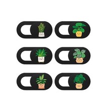 스마트폰 광학 망원 렌즈 확대경 줌 웹캠 커버 개인 정보 보호 커버 모바일 컴퓨터 카메라 커버 안티 엿보는 보호기 셔터 슬라이더 액세서리, 4-검은색