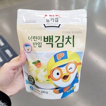 종가집 어린이 한입 백김치 300g x 2개, 아이스박스포장