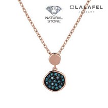 [라라펠 LALAFEL] 14K 크러쉬루아 다이아목걸이