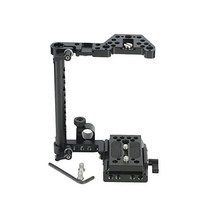 정품 NICEYRIG 맨프로토 577 501 504 701 453에 적용 가능한 BMPCC 6K G2 Pro(블랙 매직 포켓 디자인 Cinema 카메라 )용 퀵 릴리스 하프 케이지