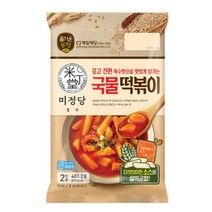 CJ더마켓 황금 레시피 밀키트 즉석 식품 홈파티 편의점 휴게소 즐거운동행미정당 국물떡볶이 튀김 매운 오뎅 국물 가래떡 로제 밀떡 치즈 401.2G, 13개