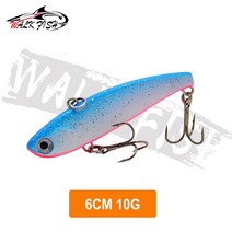 도보 물고기 침몰 진동 낚시 미끼 10g 14g 18g 22g 하드 인공 VIB 겨울 얼음 파이크 태클 Isca Pech, 07 Type A-10g, 1개