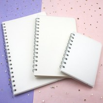 스프링 노트 그리드 노트 무지 라인 모눈 도트 A6 A5 B5, 라인노트A5