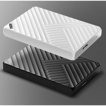 외장 HDD K1TB 모바일 하드 디스크 모바일 컴퓨터 고속 320G 하드복사기, free, White-250G 충격 방지 가방