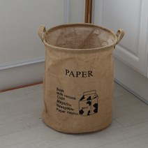 BOSS 빈티지 분리수거함(대) 종이(Paper) 1개, 단품