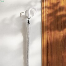 모던 우산 걸이 마스크 정리 걸레 거치대 현관 걸이 집들이 자취 선물 원룸 인테리어, 백색단품