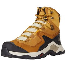 살로몬 Salomon 남성용 Quest Element 고어텍스 하이킹 부츠 쿠민/표백 모래/사프란200612