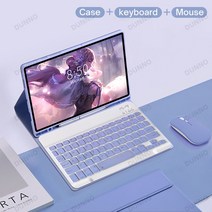 아이패드 갤럭시탭 호환 태블릿 케이스 파우치 삼성 갤럭시 탭 S6 라이트 10.4 A8 S7 S8 11 인치 Plus FE, 06 Light Purple 2