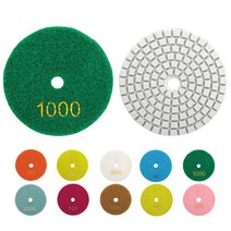 전동 공구 액세서리 다이아몬드 연마 패드 3 "80mm 습식/건식 화강암 석재 콘크리트 대리석 디스크 신제품, 02 50