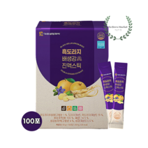흑도라지 배도라지 배 생강 즙 진액 농축 스틱 목에좋은 100포