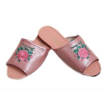 장미 실내화 자수 올핑크, 본상품선택