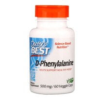 닥터스베스트 D 페닐알라닌 500Mg 헬시 무드 60캡 Aa10603 Global Brand 해외 직구상품