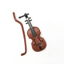 8.3cm 바이올린세트 미니어처 인형의집 미니악기 모형