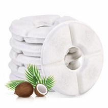 플라워 펫정수기 리필필터 4개입, 단품