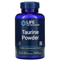 Life Extension 신진대사 근육 영양 타우린 파우더 Taurine 300g 1팩