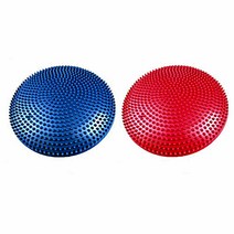 원형 푹신 전면 돌기형 미니 균형 쿠션 실내운동기구 균형잡기운동 홈트, 핑크 (2,215개)