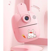 즉석 카메라 인쇄 디지털 프린트 미니 필름 장난감, (2.0인치-블루) 32G