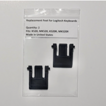 x2 Durable 교체품 키보드 Feet/Foot/Legs for 로지텍 K520 MK520 MK520R