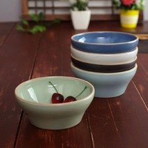 예쁜 핸드메이드도자기 그릇홈세트 여주 소야 아름 대접 국그릇 (5컬러), 화이트
