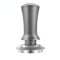 타임모어 커피 드림 핸드 저울 51/53/58mm 탬퍼 스케일 30lb 에스프레소 스프링 보정 탬핑 스테인리스 스틸 플랫베이스 깊이 조절 매트 포함, [07] 58mm, [02] gray