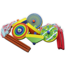 민속놀이 팽이치기 세트 어린이집교구 전통 스포츠완구 실버 추석행사 유치원 체육대회 월드토이