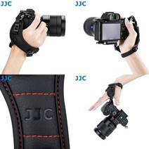[JJC] 카메라 가죽 손목 DSLR 핸드스트랩, HS-ML1M 블랙
