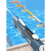 워터밤 자동 전기 물총 연속발사 스프레이 장난감, 화이트