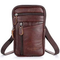 준리테일 카우보이 핸드폰 허리가방 남자 벨트백 허리에차는 핸드폰가방 벨트파우치 크로스백 허리쌕 벨트용