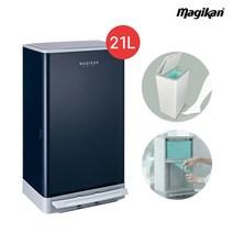 [KT알파쇼핑]매직캔 스텔라 쓰레기통_21L, 화이트