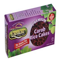 Landau Kosher Premium Carob Rice Cakes 6 Individually Wraped Cakes 5 oz null, 1