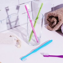 라이프렌지 3초에 1개씩 판매 닦기 쉬운 타나베 칫솔 일반모 3개 묶음, 1개, 3개입