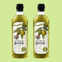 올리브유 스페인산 압착 900ml 2개 올리브유효능 가족건강 건강에좋은음식 요리용, 올리브유 900ml 2개 압착