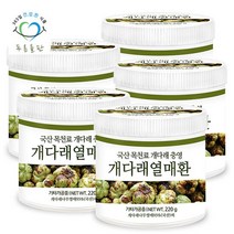 푸른들판 국내산 개다래열매환 220gx5통, 5개, 없음