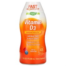 네이쳐스웨이 비타민D3 베리 25mcg 액상형 480ml, 48016정