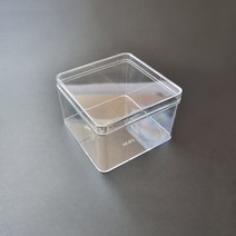 스윗앤스윗. 깨끗한 정사각 쿠키통 (95x95) 티라미수와 아이스박스 케이크 만들 때 미니케이크케이스